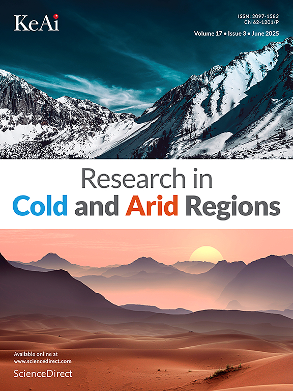 Sciences in Cold and Arid Regions